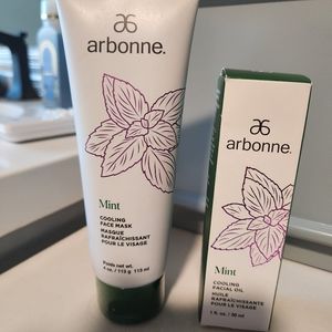 Arbonne Mint Skincare Set